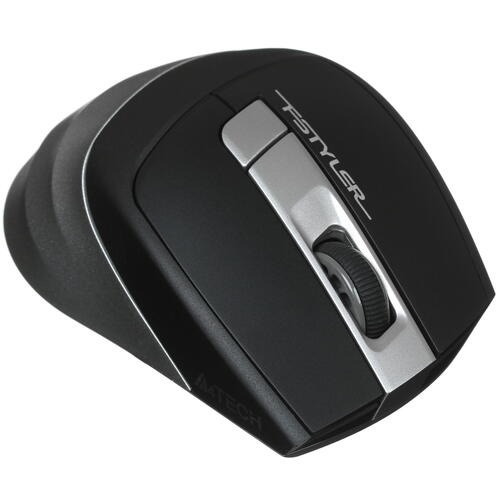 Мышь A4tech Fstyler FG35 [беспроводная, светодиодная, 2000 DPI, 125 Гц] Серый - чёрный 