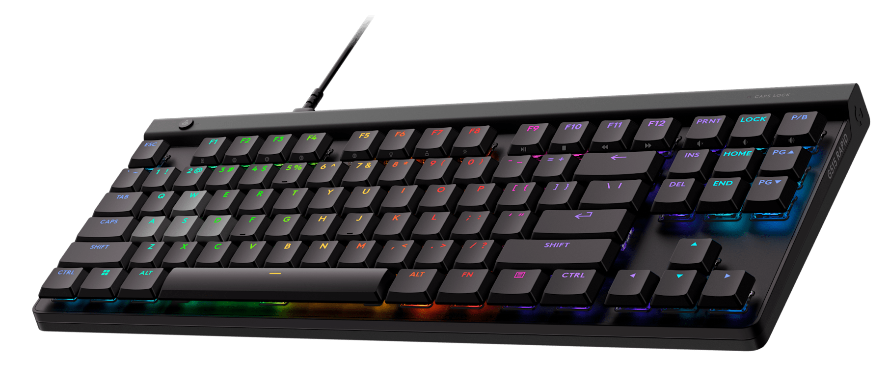 Клавиатура Logitech G515 RAPID TKL (920-013861) [Магнитная, проводная, клавиш - 87, подсветка, черная]