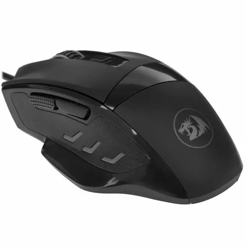 Мышь Redragon Phaser (75169) [проводная, светодиодная, 3200 DPI, 500 Гц, подсветка, черная]