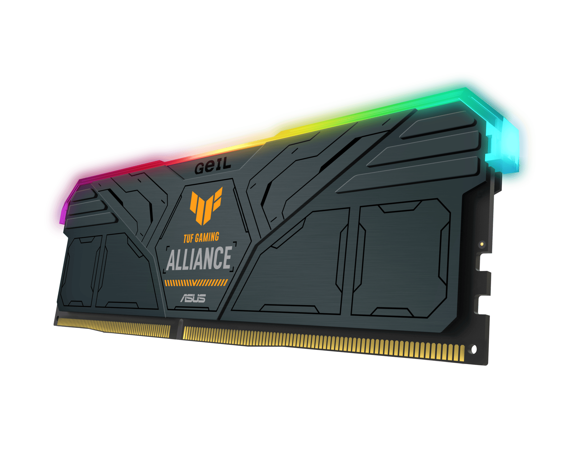 Комплект оперативной памяти Geil GEMINI RGB TUF Gaming Alliance (GMST532GB6000C38ADC) [32 ГБ, DDR 5, 6000 МГц, 1.35 В, подсветка, KIT]