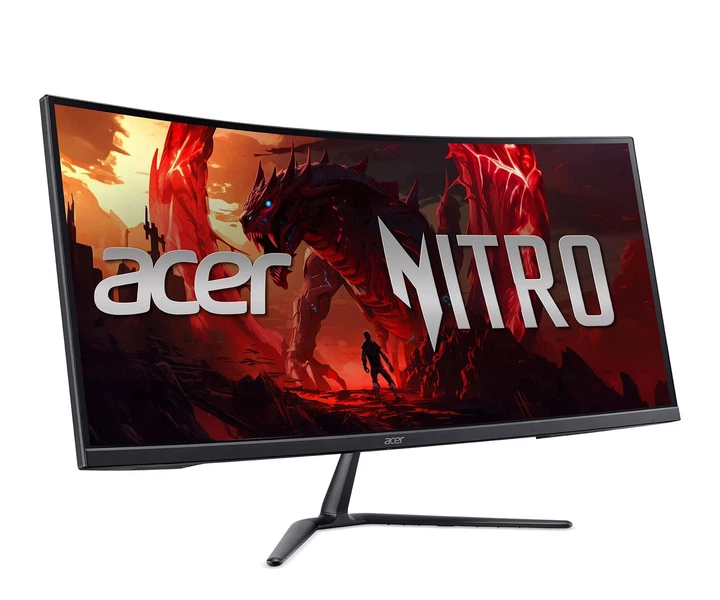 Монитор Acer Nitro ED340CURJ0bmiipx (UM.CE0EE.014) [34", VA, 3440x1440, 120 Гц, 1 мс, HDMI x2, DisplayPort]