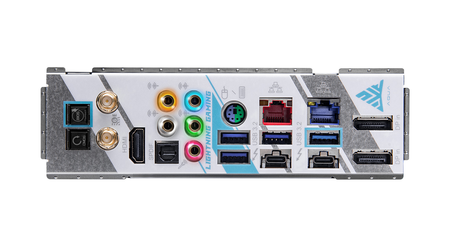 Материнская плата ASRock Z690 AQUA OC [LGA 1700, Intel Z690, 2xDDR 5, 2xM.2, 3xPCI-E x16, E-ATX]