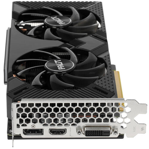 Видеокарта Palit GeForce GTX 1660 SUPER Gaming Pro (NE6166S018J9-1160A-1) [6 ГБ, GDDR6, 192 бит, 1530 МГц, 1785 МГц, DVI, HDMI, DisplayPort]