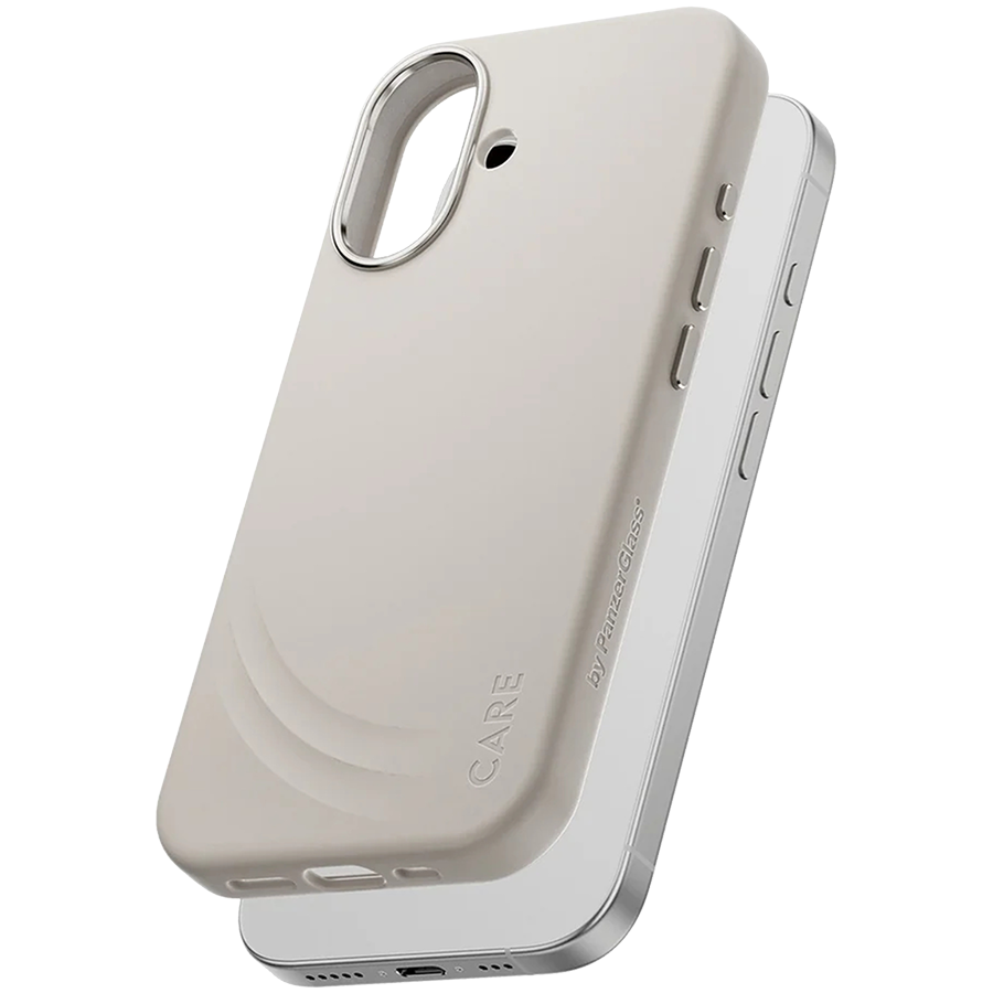CARE by PanzerGlass FLOW Case Vanilla w. MagSafe iPhone 17 (PG_CR81500)