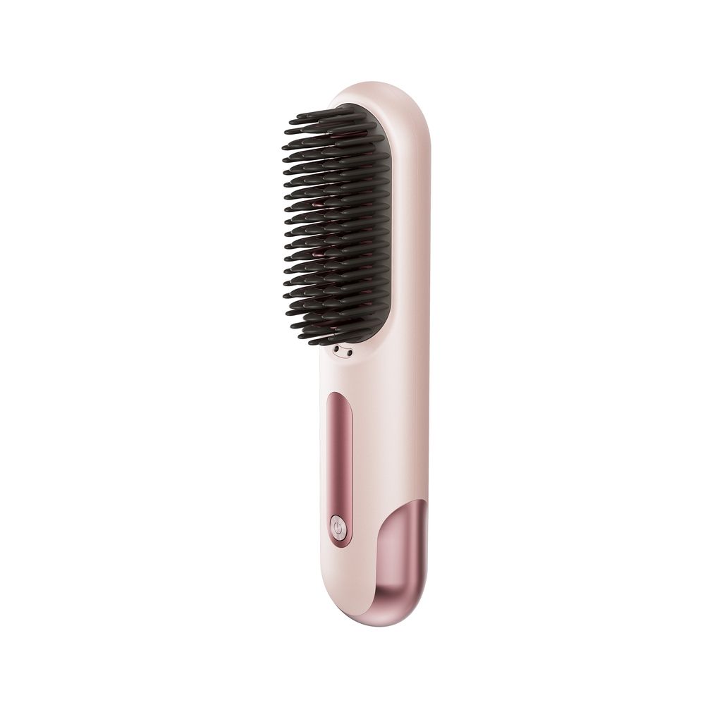 Беспроводная щетка-выпрямитель для волос Dreame Sleek Pink