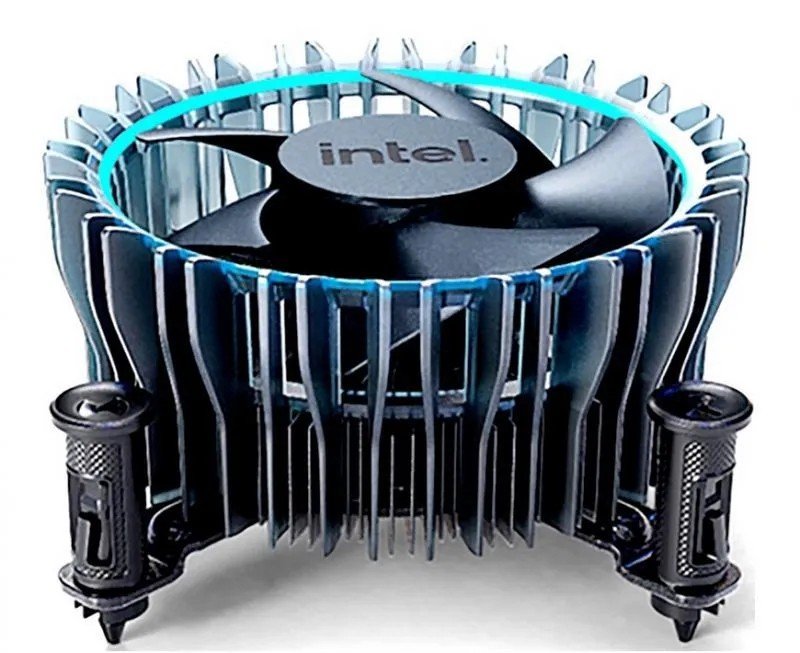 Кулер для процессора INTEL Laminar RM1, PWM 65W 4-pin Толщина 47мм LGA1700 Синий