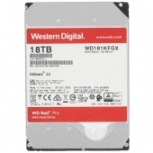 Жесткий диск Western Digital Red Pro [WD181KFGX] [18 ТБ, 3.5", SATA III, 7200 об/мин, 512 МБ кэш, для ПК]