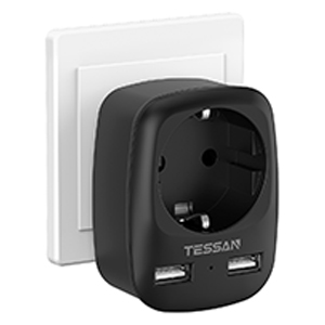 Сетевой фильтр Tessan TS-611-DE черный - купить по цене 6 590 тг. в интернет-магазине Forcecom.kz
