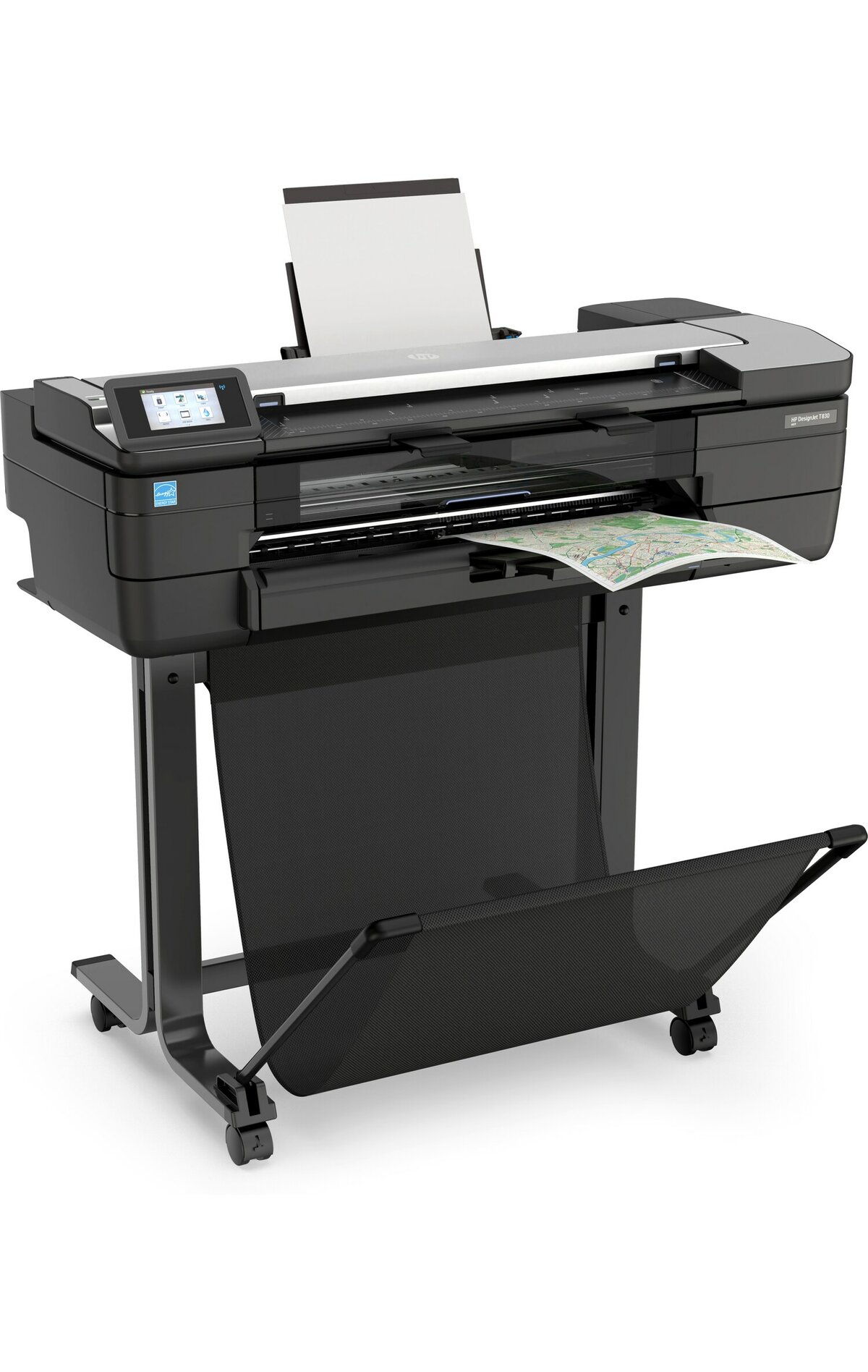 МФУ HP DesignJet T830 24" (F9A28D#B19) [A1, струйное, цветное, 1200 x 2400 DPI, Wi-Fi, Ethernet (RJ-45)]
