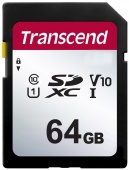 Карта памяти SD Transcend TS64GSDC300S, 64GB/ Class 10 U3 - купить по цене 6 380 тг. в интернет-магазине Forcecom.kz