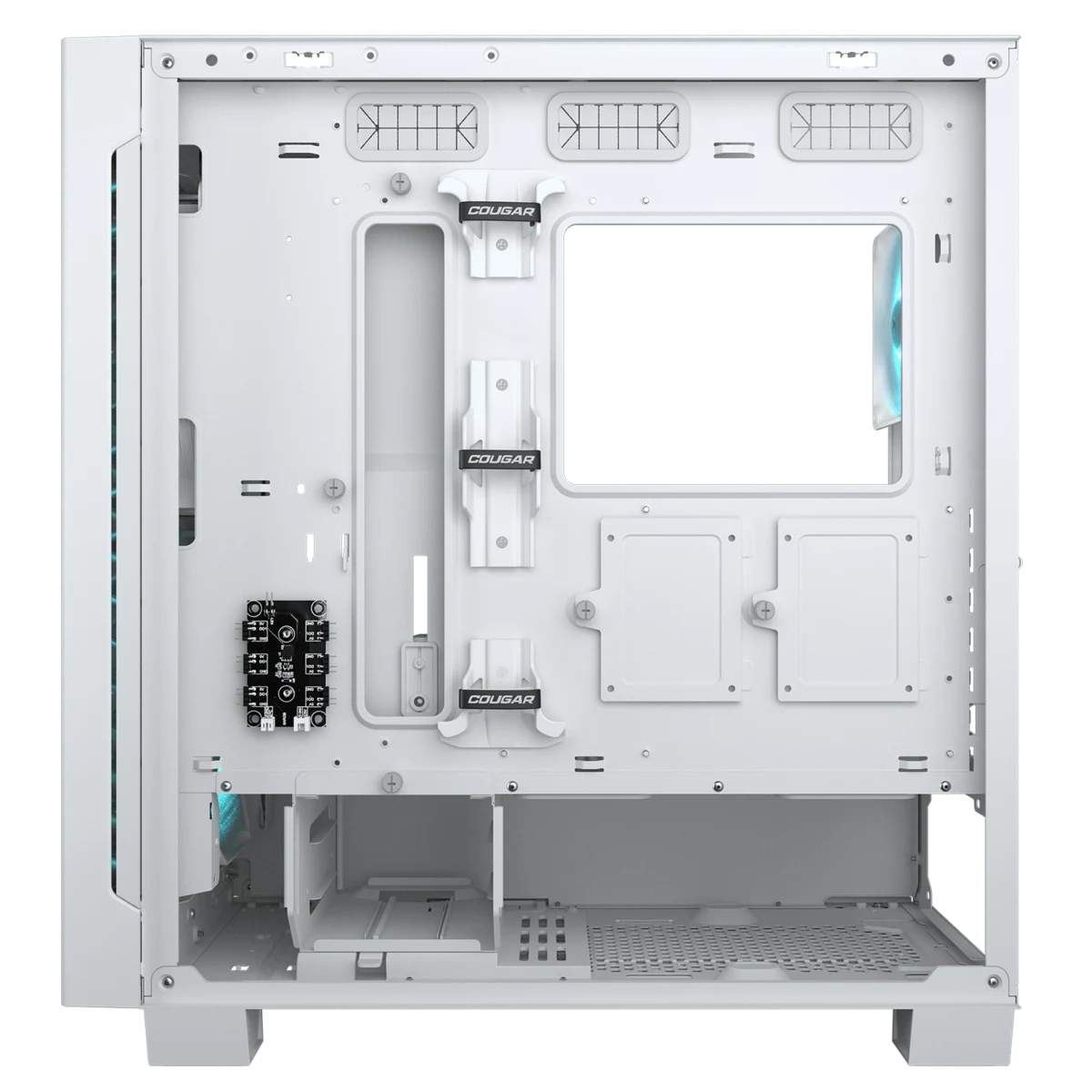 Корпус Cougar Airface ECO RGB (CGR-5YA2W-RGB) [Midi Tower, 1 x 120 мм, 2 x 180 мм, белый]