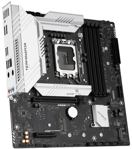 Материнская плата Maxsun Terminator B760M D4 [LGA 1700, AMD B760, 4xDDR 4, 3xM.2, 1xPCI-E x16, Micro-ATX]