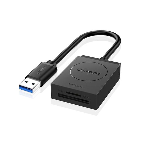 Картридер UGREEN CR127 USB 3.0 Card Reader TF+SD - купить по цене 3 500 тг. в интернет-магазине Forcecom.kz