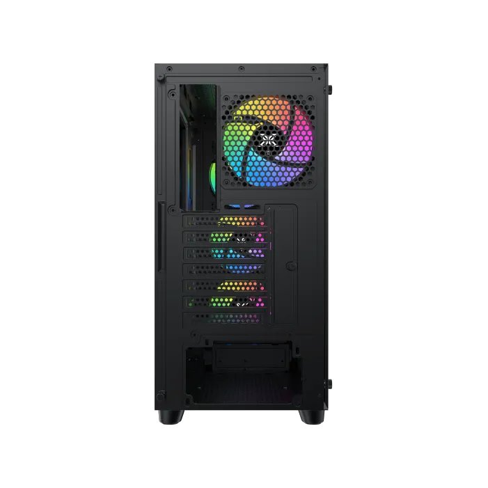Корпус Xigmatek Gaming Y Pro (EN42249) [Midi Tower, 4x 120 мм ARGB, черный]