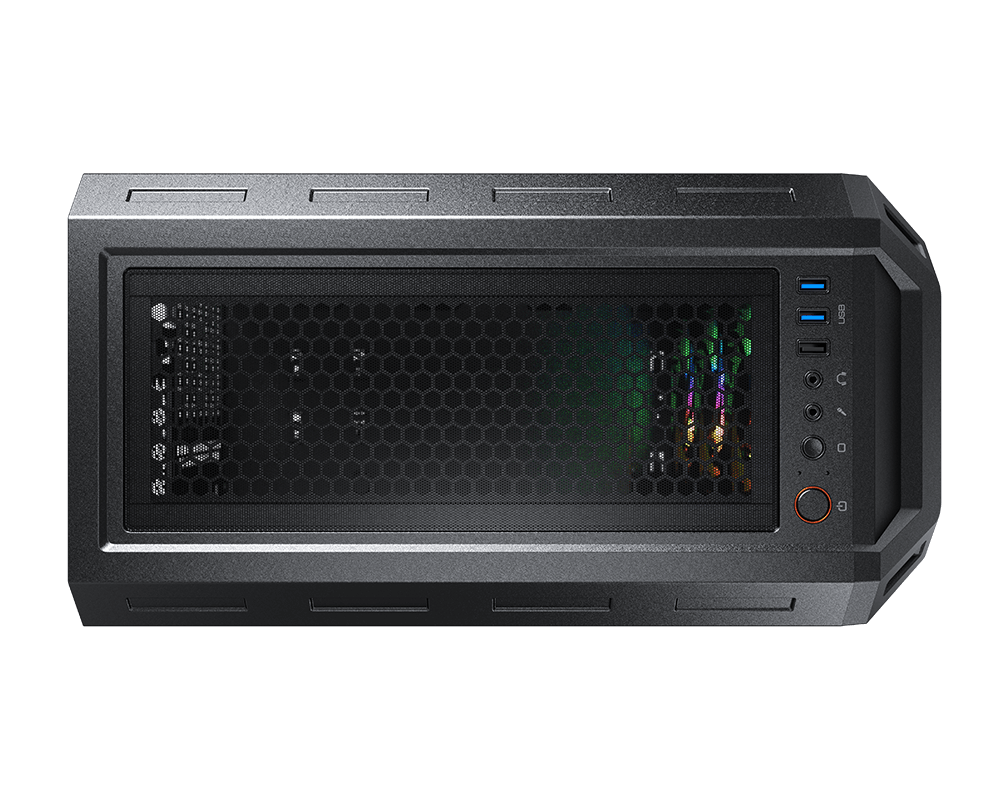 Корпус Cougar MX440 Mesh RGB (CGR-56C1B-MESH-RGB) [Midi Tower, 3 × 120 мм RGB, Черный]