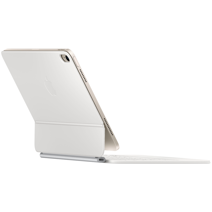 Чехол Apple Magic Keyboard for iPad Air 11-inch (M3) - Russian - White,Model A3339 (MDFV4RS/A)