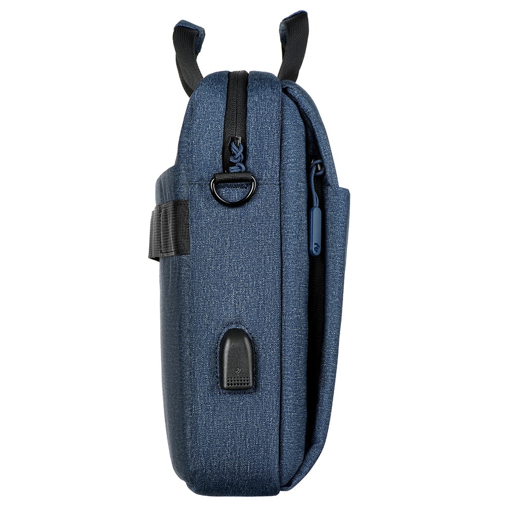 Сумка 2E, Melange 16", синяя