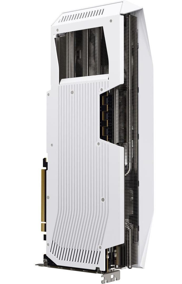 Видеокарта XFX Mercury AMD Radeon RX 9070XT OC Gaming Edition WHITE with RGB (RX-97TRGBBW9) [16 ГБ, GDDR6, 256 бит, HDMI, DisplayPort (3 шт)]