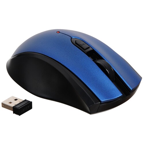 Мышь Acer OMR031 (ZL.MCEEE.008) [беспроводная, светодиодная, 1600 DPI, синий]