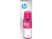 Чернила HP 31 70-ml Magenta Original Ink Bottle (1VU27AE), пурпурный, оригинальные, 70 мл
