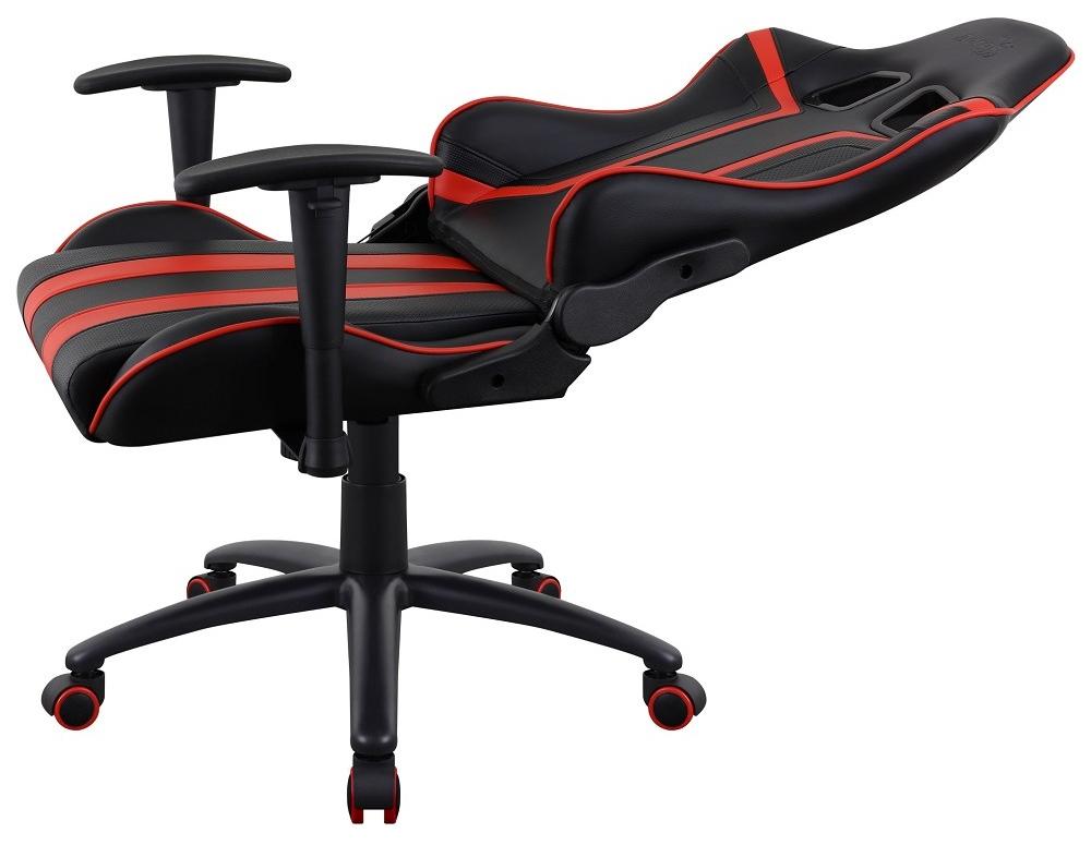 Игровое компьютерное кресло Aerocool AC120 AIR-BR, красный