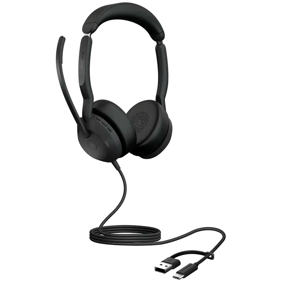Гарнитура JABRA Evolve2 50 (25089-999-799), USB C/A, MS Stereo