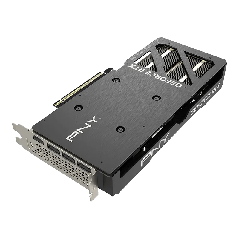 Видеокарта PNY GeForce RTX 4070 SUPER 12GB VERTO Overclocked Dual Fan (VCG4070S12DFXPB1-O) [12 ГБ, GDDR6X, 192 бит, HDMI, DisplayPort (3 шт)]