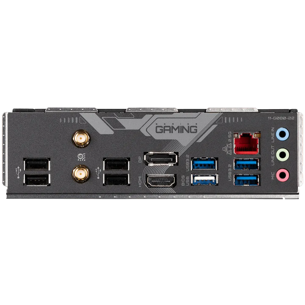 Материнская плата Gigabyte B760M GAMING X AX DDR4 [LGA 1700, Intel B760, 4xDDR 4, 2xM.2, 2xPCI-E x16, Micro-ATX]