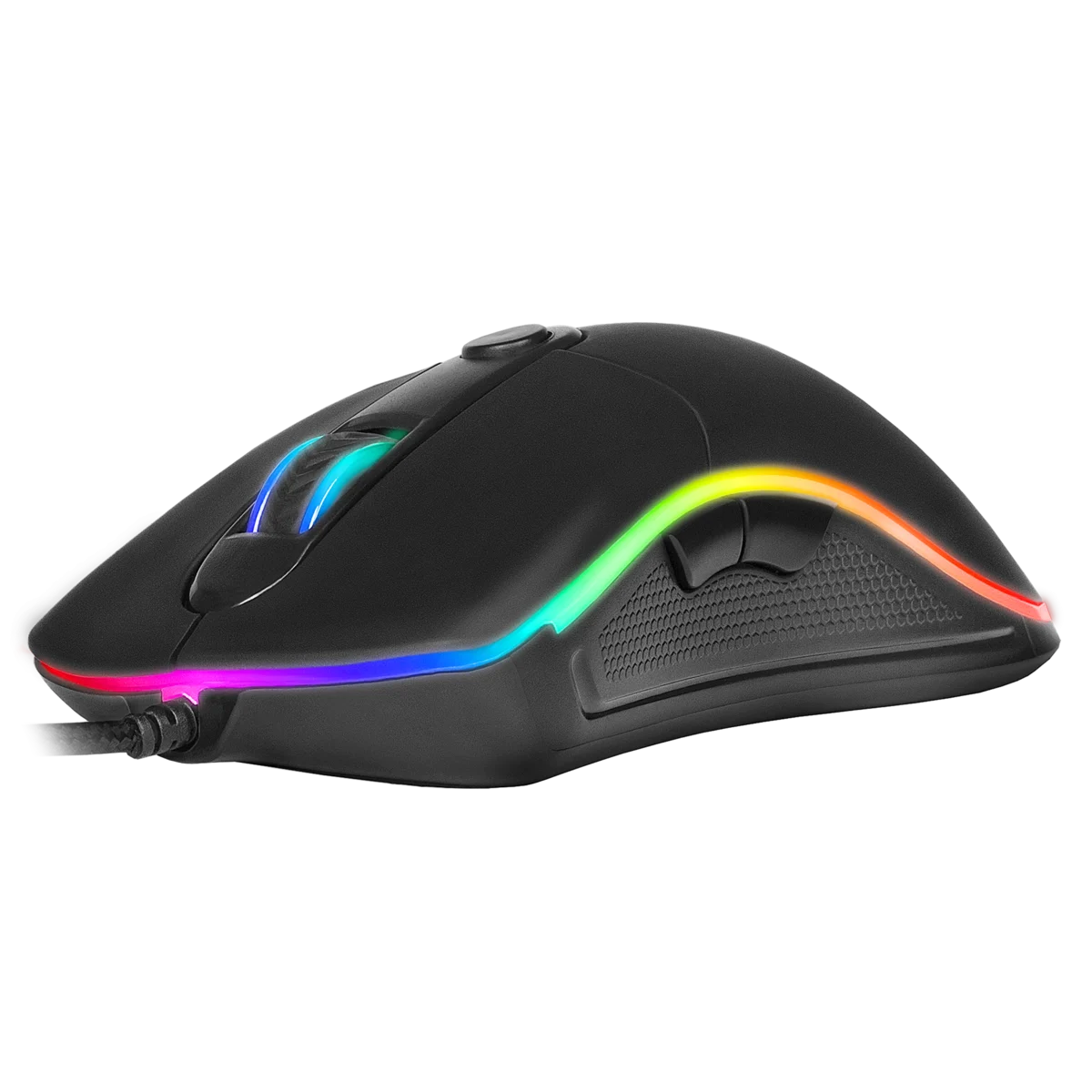 Мышь SVEN RX-G940 [проводная, светодиодная, 6000 DPI, подсветка, черная]