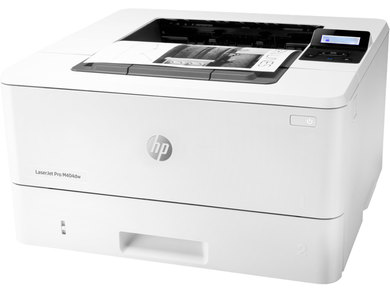 Принтер лазерный HP LaserJet Pro M404dw (W1A56A), [A4, лазерное, черно-белое, 1200 x 1200 DPI, дуплекс, Wi-Fi, Ethernet (RJ-45), USB]