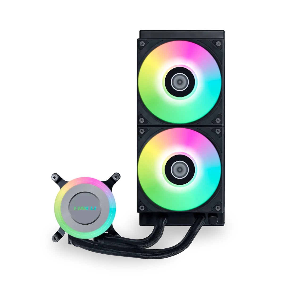 Система охлаждения Lian Li GALAHAD II LITE 240 RGB BLACK [120 мм, 2500 об/мин, 34.8 дБ, 4 pin]