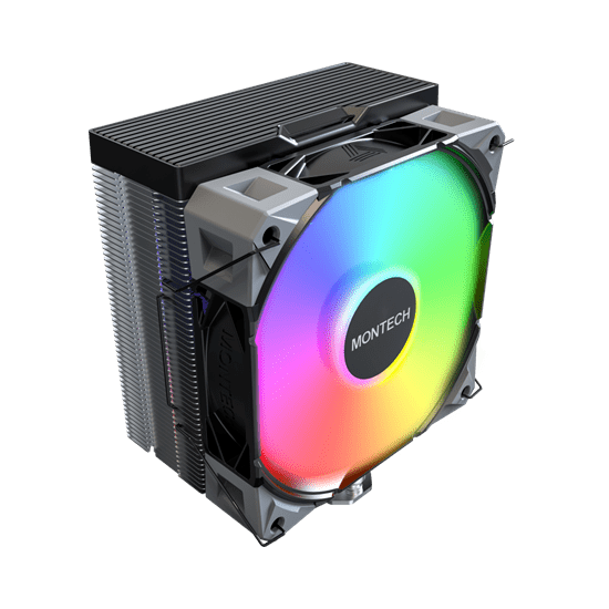 Система охлаждения Montech NX400 ARGB [156 мм, 2000 об/мин, 34.17 dBA, 4 pin]