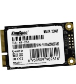 Твердотельный накопитель SSD KingSpec MT-256, [256 ГБ, mSATA mSATA III, чтение: 400 МБ/с, запись: 500 МБ/с, MLC]