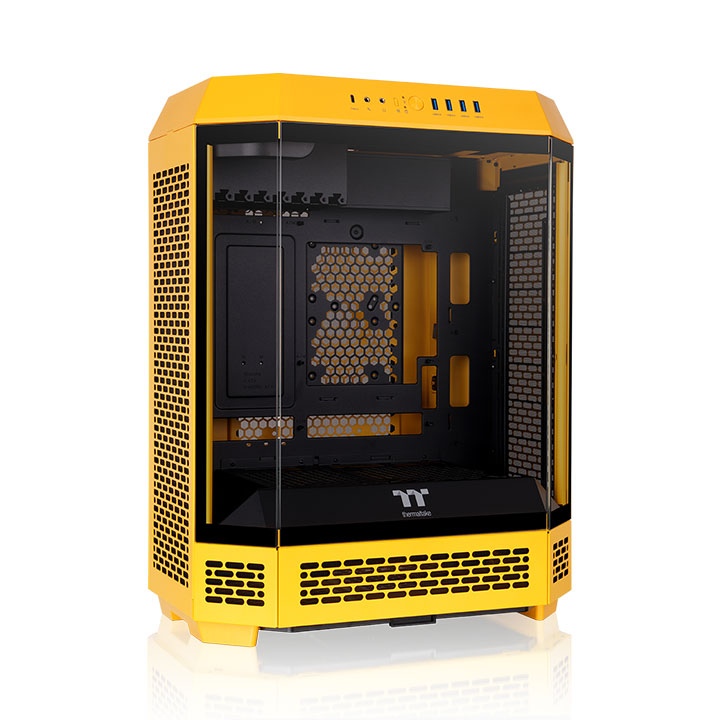 Корпус Thermaltake The Tower 600 Bumblebee (CA-1Z1-00M4WN-00) [Midi Tower, 2x 140 мм, желтый]