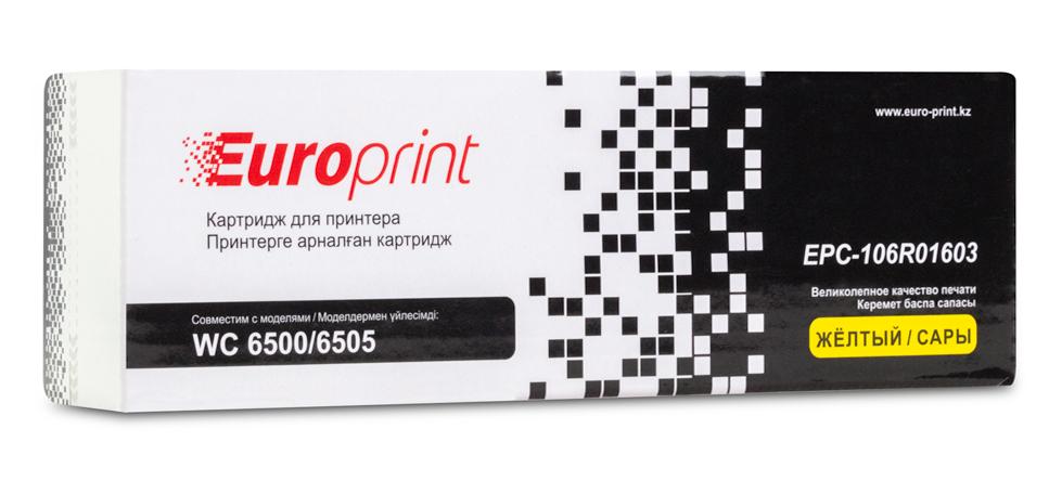 Тонер-картридж Europrint WC 6500 (Жёлтый)