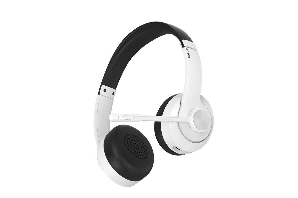 Наушники+микрофон A4tech Fstyler BR260 White BT v5.3 белый