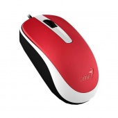 Компьютерная мышь Genius DX-120 Red [проводная, светодиодная, 1000 DPI]