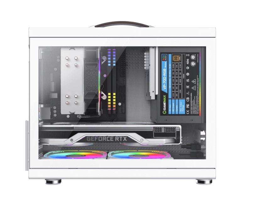 Корпус GameMax SPARK MINI, белый - купить в интернет-магазине Forcecom.kz Корпус GameMax SPARK MINI, белый