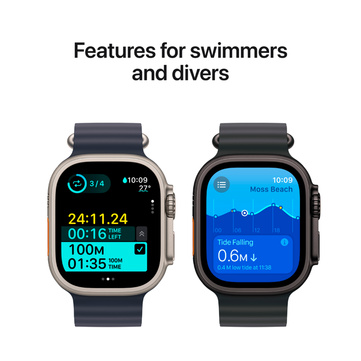 Apple Watch Ultra 2 2024 GPS (MX5U3GK/A), 49mm, Черная 