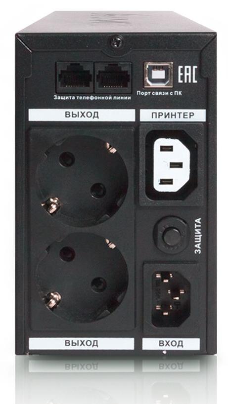 ИБП, SVC, V-800-L-LCD, 800ВА/480Вт