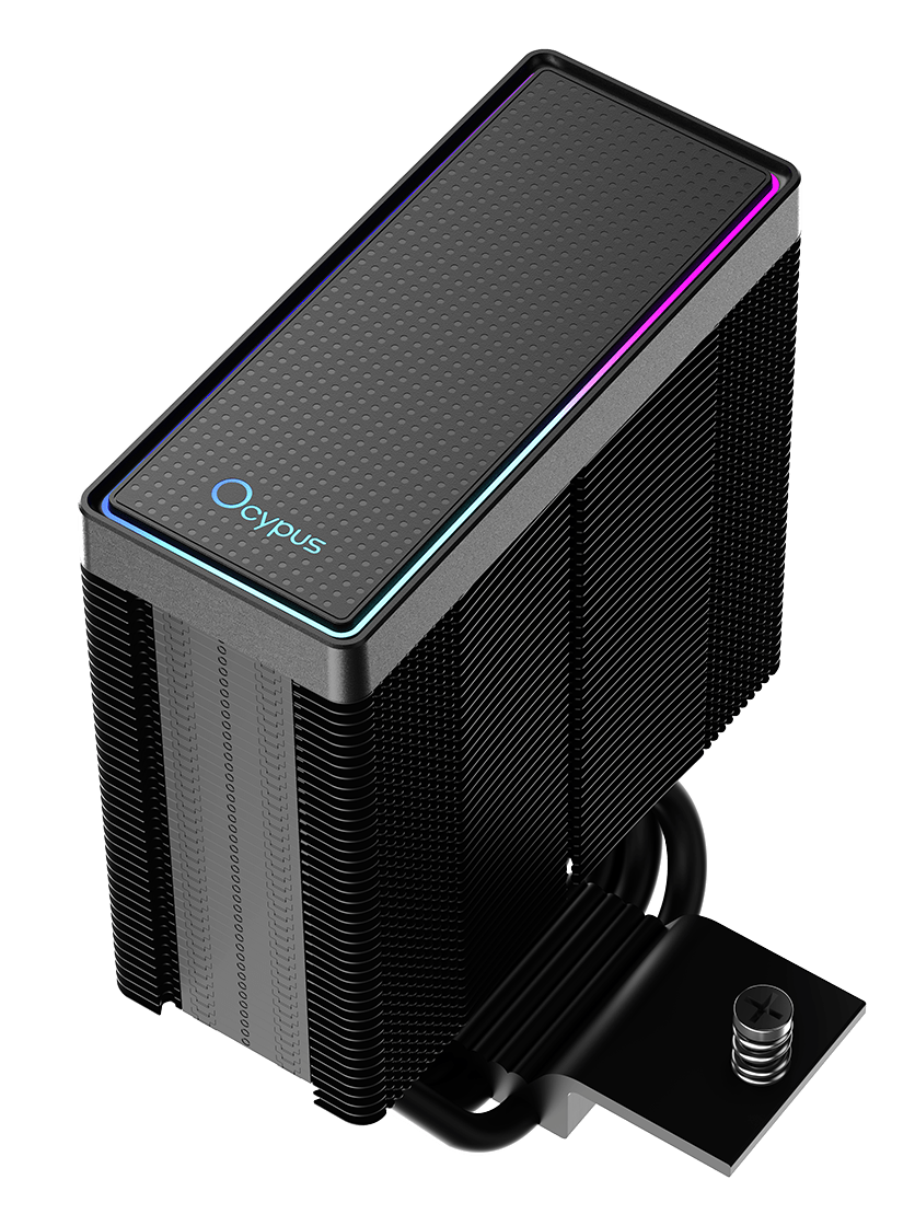 Система охлаждения Ocypus Gamma A40 BK ARGB TDP [100 x 100 мм, 2400 об/мин, 29 дБ, 4 pin]