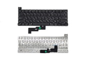 Клавиатура для ноутбука Apple MacBook PRO A2289, RU, горизонтальный Enter, черная