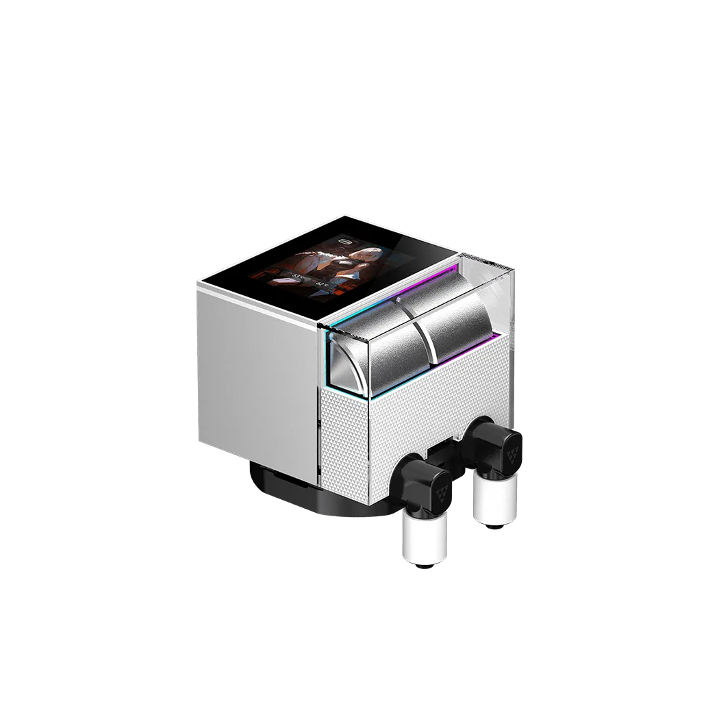 Система охлаждения PCCooler DS360 Display WH [120 мм, 2500 об/мин, 90 CFM, 40 dB, PWM]