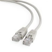 Патч-корд Cablexpert PP12-20M, серый Cable Patch cord UTP 5e-Cat 20 m