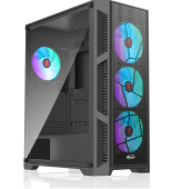 Корпус Raijintek ARCADIA III-MS4 [Midi Tower, 4 x 120 мм, черный]