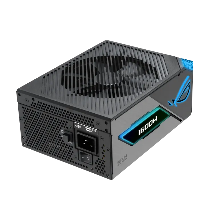 Блок питания Asus ROG THOR 1600W Titanium III (ROG-THOR-1600T3-GAMING) [1600 Вт, 80 PLUS Titanium, 10x SATA, 2 x 16 pin (12VHPWR), 4 x 6+2 pin PCIe, 2x 4+4 pin CPU, ATX]