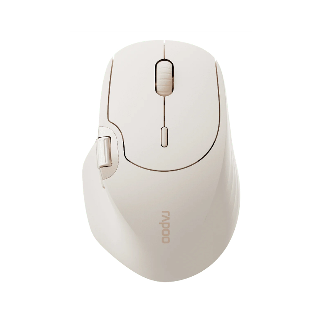 Мышь Rapoo MT560 MilkTea Brown [беспроводная, светодиодная, 4000 DPI, бежевый]