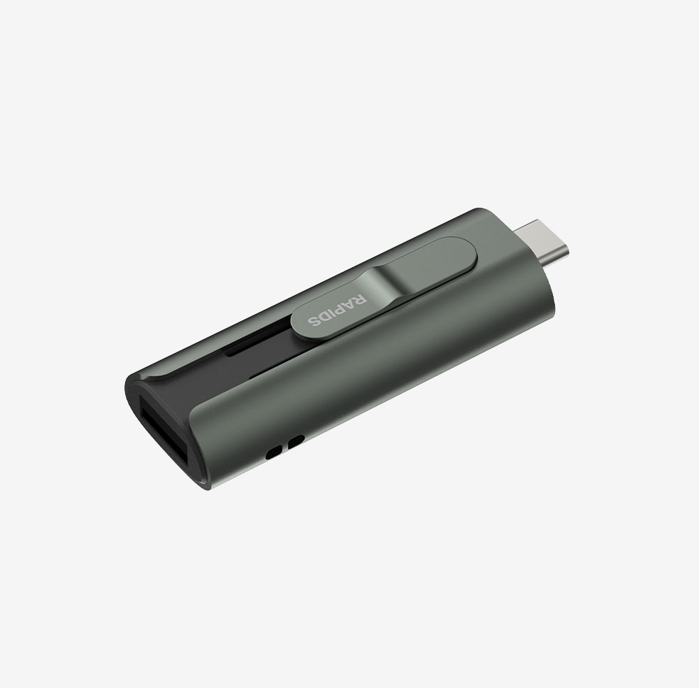 Внешний SSD-накопитель HikSemi HS-USB-S1000 1T U3 [1 ТБ, USB 3.2 Type A, USB 3.2 Type C, 1000/1000 МБ/с]
