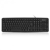 Клавиатура Defender HB-520 [мембранная, проводная, черная]