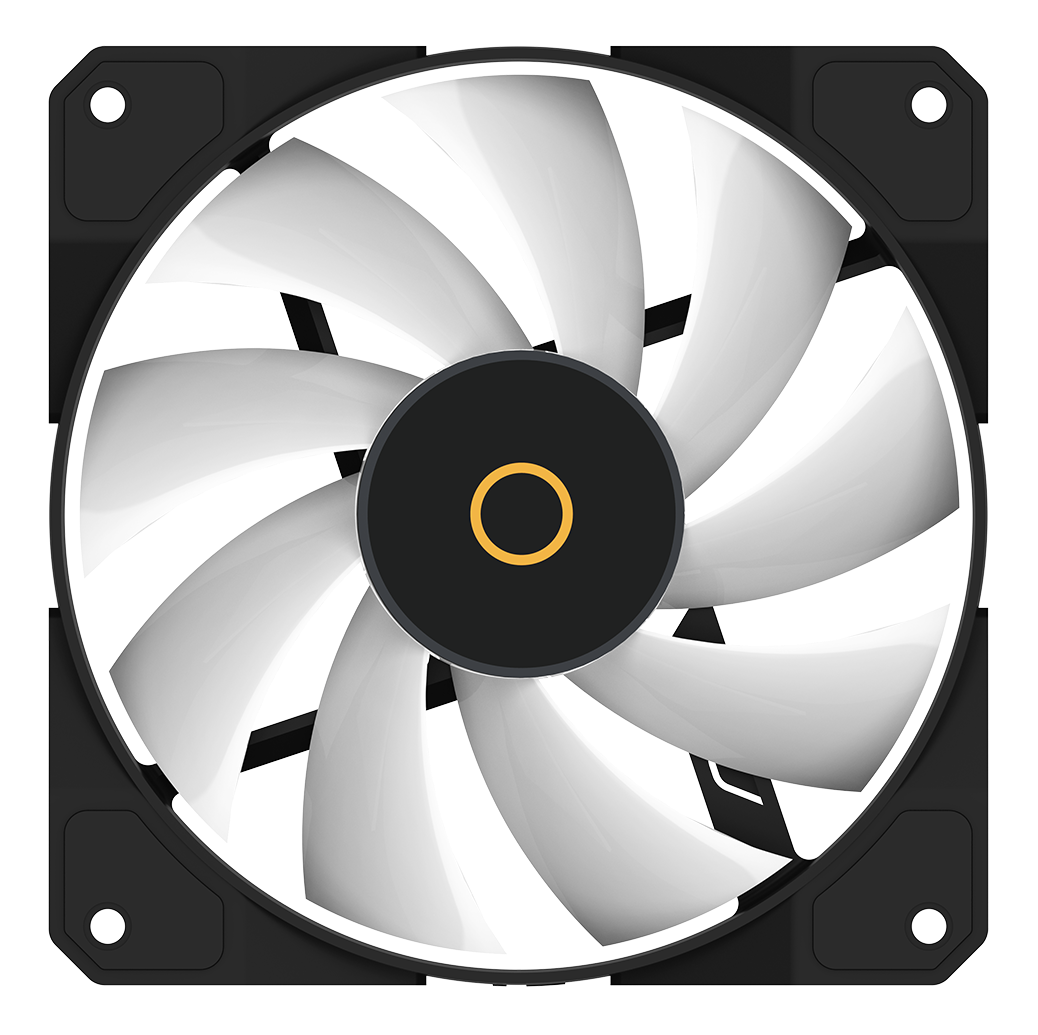 Вентилятор для корпуса Ocypus Beta F12 ARGB [120 x 120 мм, 1600 об/мин, 56 CFM, 29 дБ, PWM]